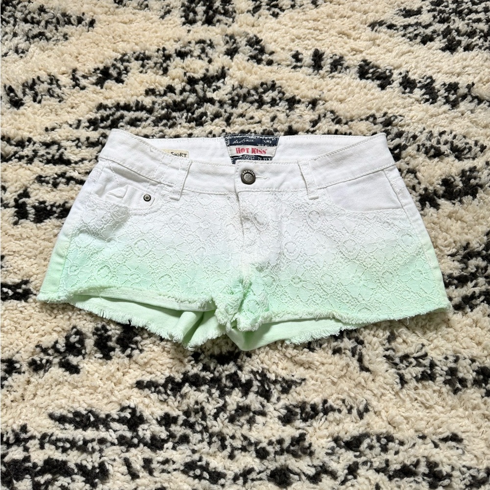 Ombré Lace Shorts